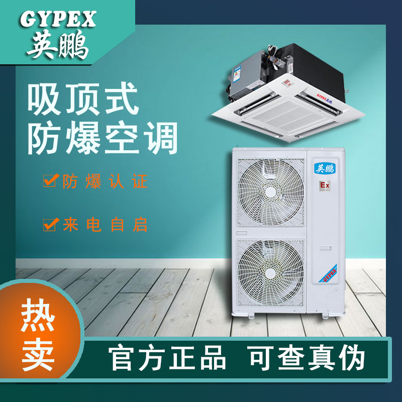 佛山防爆天花式空调BFKT-12T-5匹可用于危化车间/军工/加油站英鹏（GYPEX）