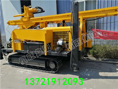 450米气动水井钻机 水气两用钻机 履带式液压水井钻机