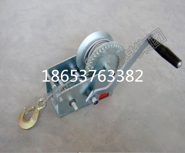 重型手摇绞盘 手动卷扬机 手动绞车提升机