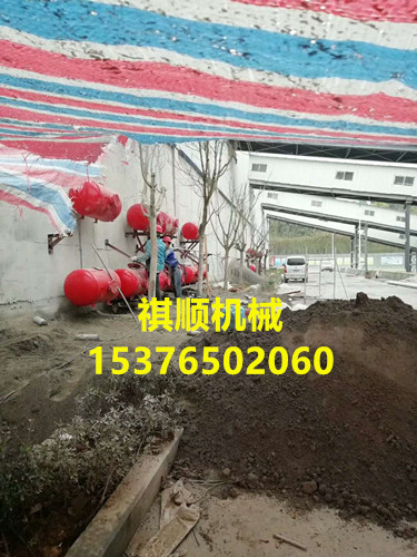 KQP150L空气炮法兰连接 KQP150空气炮