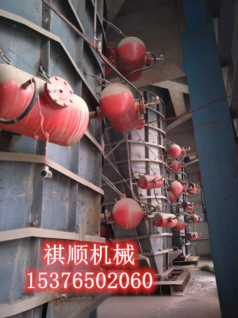 KQP系列空气炮型号多 空气炮安装图纸