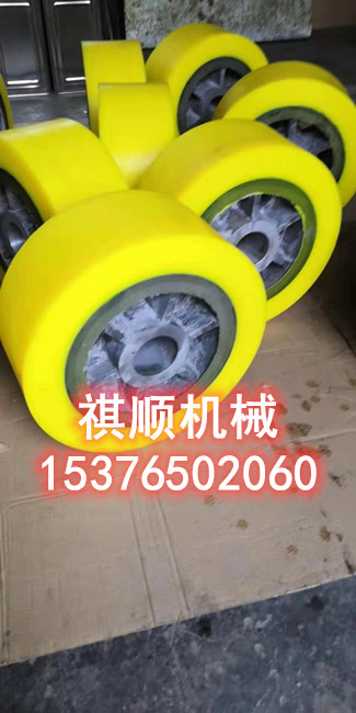 空心铸造轮对 聚氨酯包胶活动轮