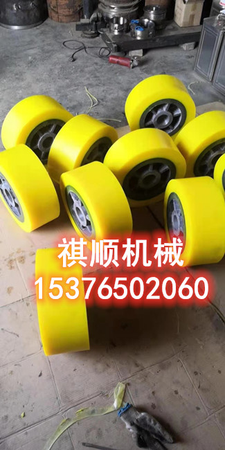 设备缓冲轮 聚氨酯包胶缓冲轮子非标定做