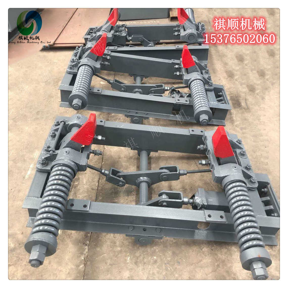 国内矿用气动阻车器大型生产厂家 QZC矿用气动阻车器