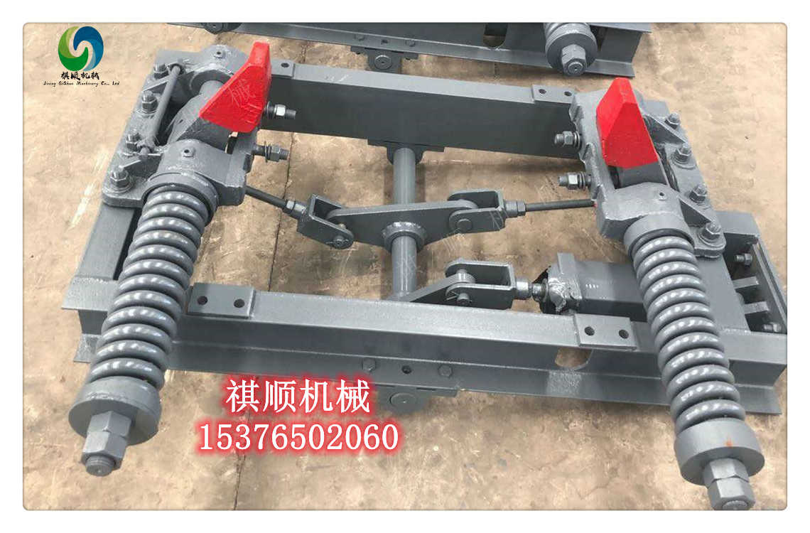 煤矿气动常闭式阻车器 气动抱轨式阻车器技术参数