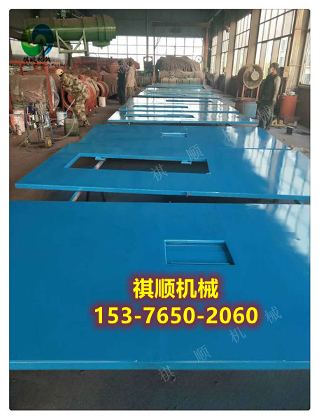 矿用无压风门带行人小门 矿用风门钢板材质