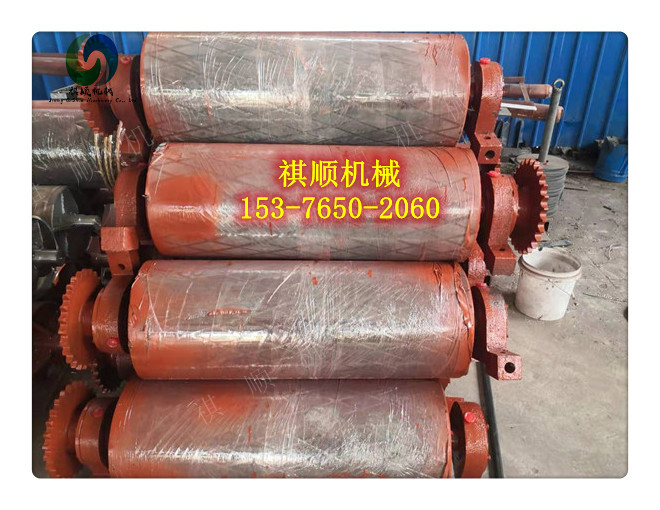 320*900主动滚筒 大滚筒包胶滚筒 卸煤辊