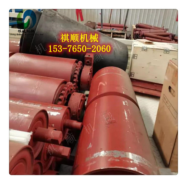 GLD800给煤机主动滚筒 包胶滚筒价格工期