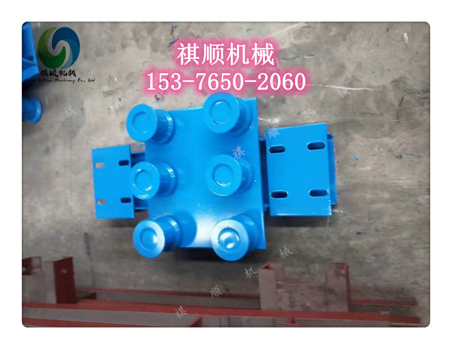 无极绳绳轮组 组合托绳轮 固定轮静轮