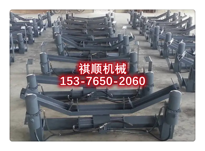 800皮带机纠偏器 双向液压纠偏调偏器