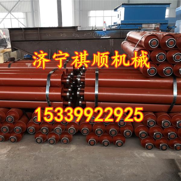 GLD2000甲带给煤机缓冲托辊厂家 给煤机配套托辊