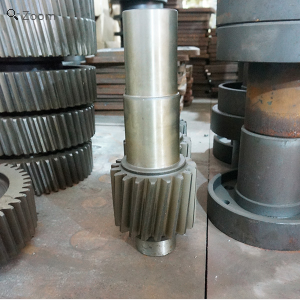 BRW400/31.5乳化液泵小齿轮轴 浙江中煤乳化液泵配件