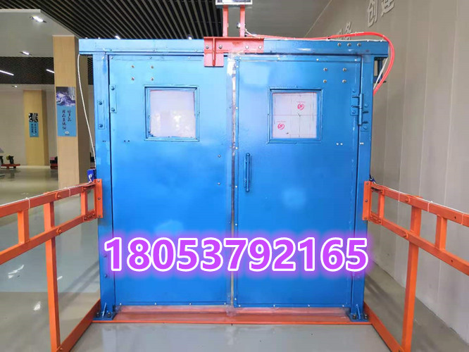 百叶窗无压风门 济宁矿用无压风门