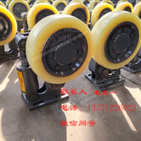 LS45双轮滚轮罐耳 矿用罐笼提升装置 罐笼缓冲器