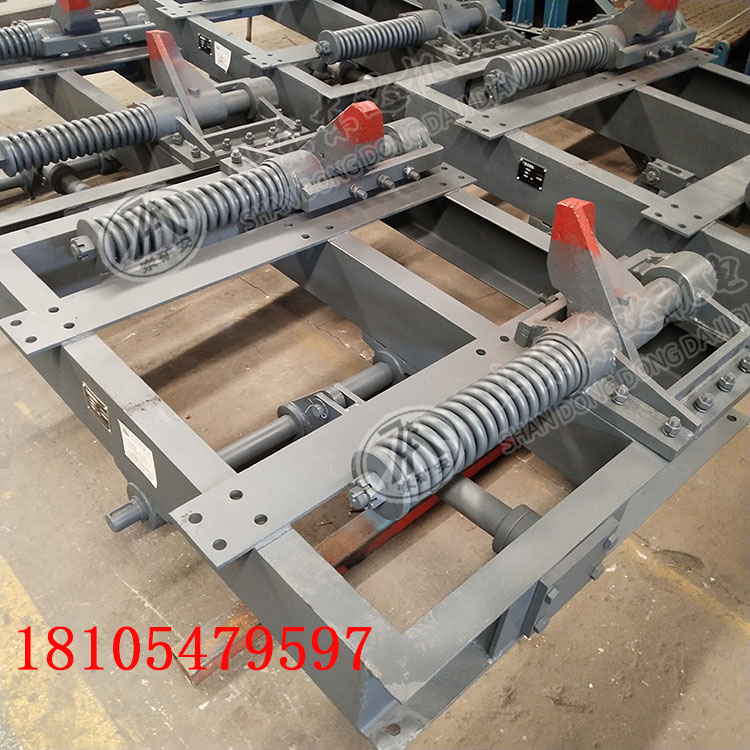 QZCS6矿用气动阻车器 矿用井下轨道防跑车装置