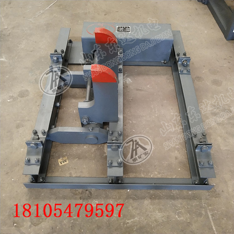 QWZC气动卧闸阻车器 30KG轨道防溜车保护装置 挡车装置