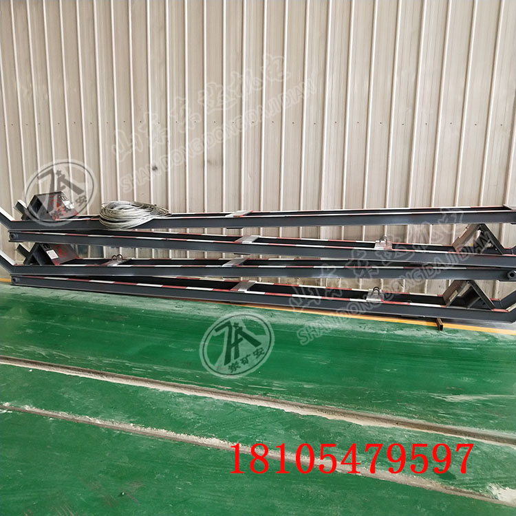 QZCL-240气动挡车梁 气动吊梁 矿用常闭式气动联锁罐挡