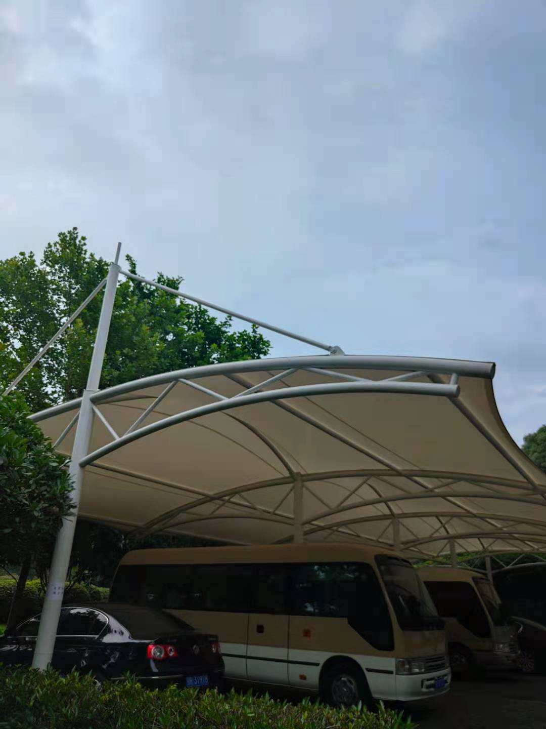 孝昌县学校看台膜结构厂 孝昌县膜结构看台直销