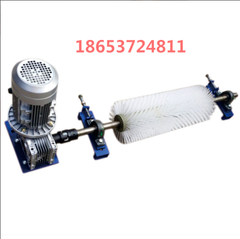 电动滚刷清扫器  新型清扫器  毛刷清扫器 不损皮带清扫物料