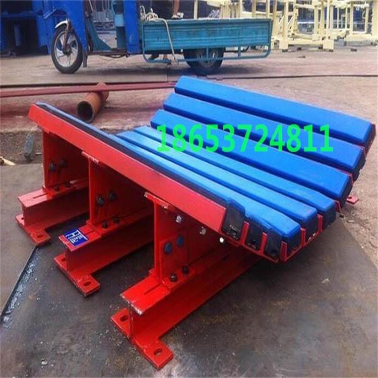 济宁缓冲床 向上金品缓冲床 防皮带撕裂皮带机缓冲滑槽