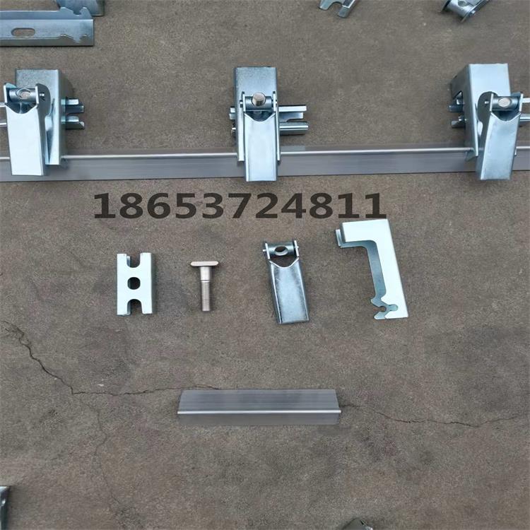夹持器角铝 不锈钢螺栓 小滑块 手柄防溢裙板压紧装置专用