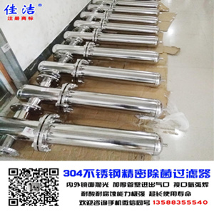 蒸汽过滤器 纯蒸汽过滤器 蒸气灭菌用纯蒸汽过滤器