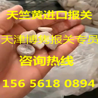 天竺黄进口报关.jpg