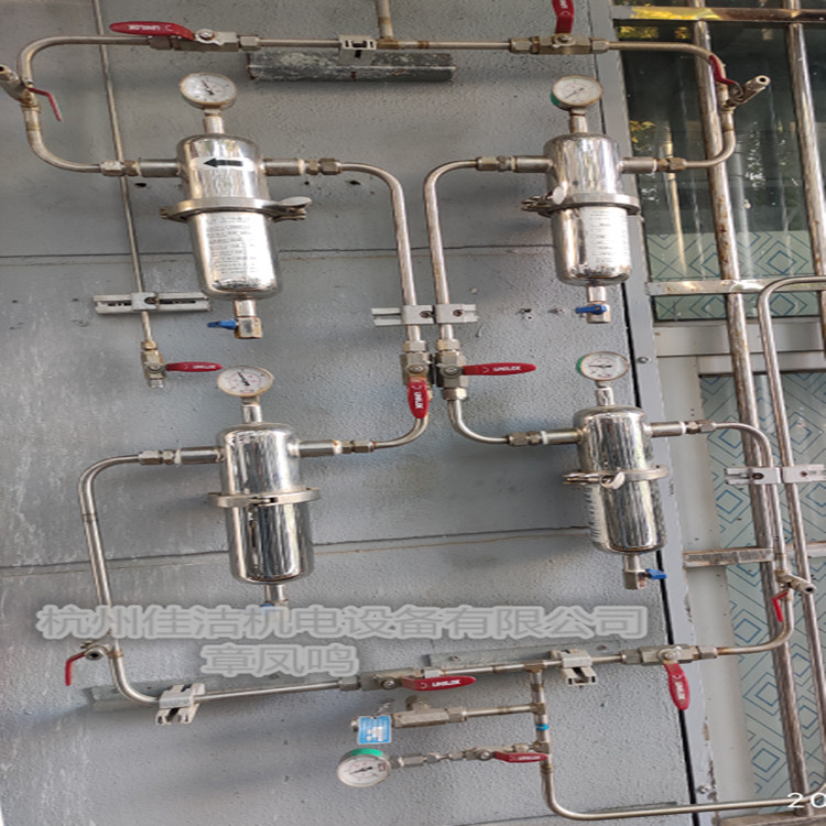 304 316 不锈钢过滤器 压缩空气 氧气 氮气 CO2 除水 除油 除尘