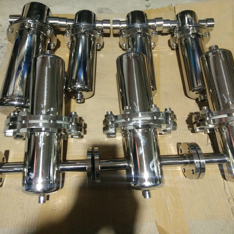 不锈钢304压缩空气过滤器蒸汽过滤器氮气除水除油精密过滤食品级