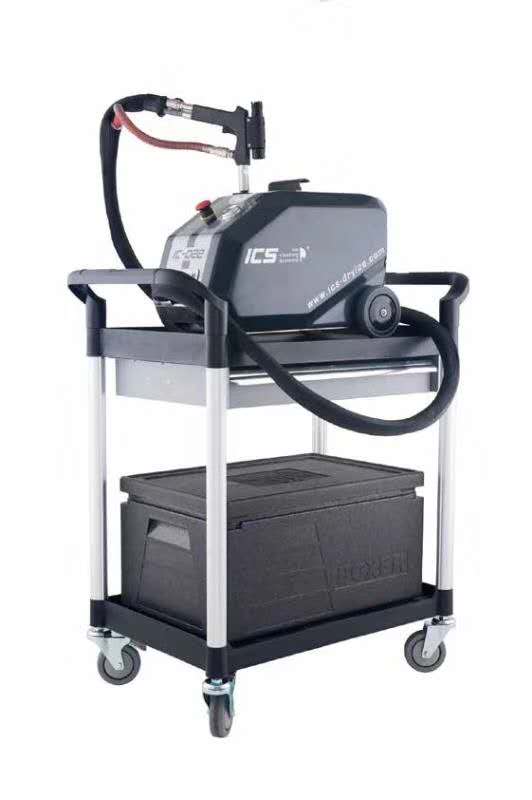 （固态二氧化碳）干冰清洗机-干冰喷射是一种现代的生态，非磨蚀性的工业清洁方法