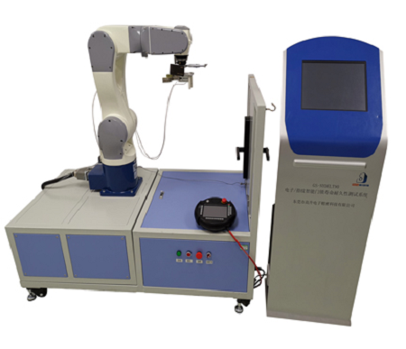 智能电子锁寿命耐久性试验装置 电子锁耐久性检测设备 一体化电子锁寿命测试系统