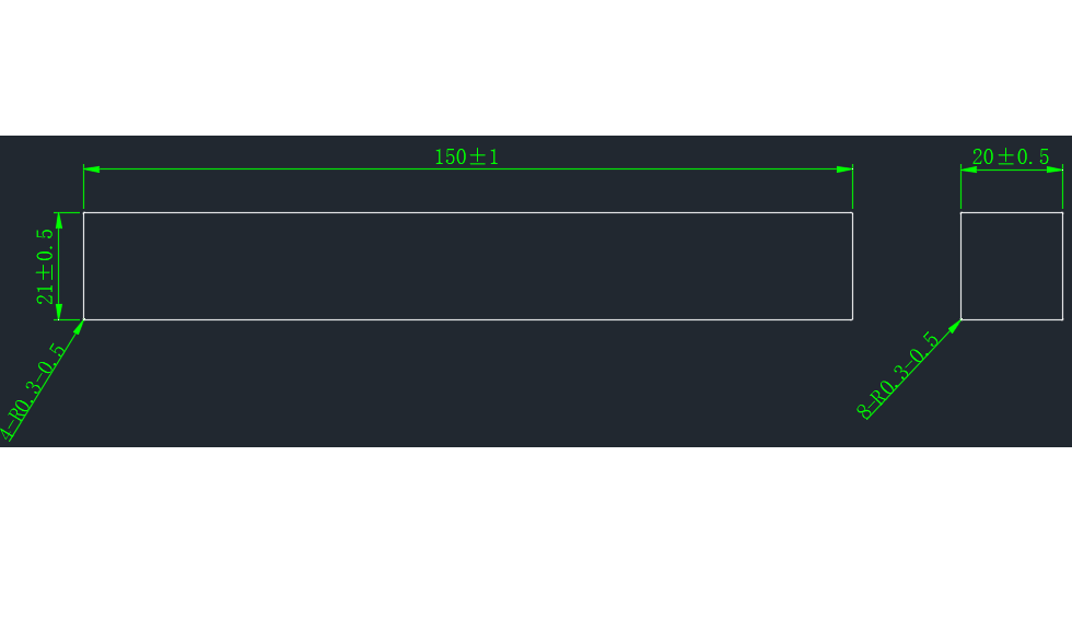 桡骨骨密度试件