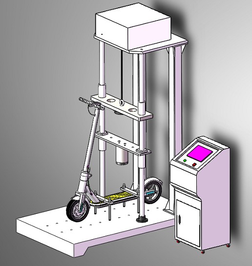 滑板车跌落试验机 滑板车跌落测定设备