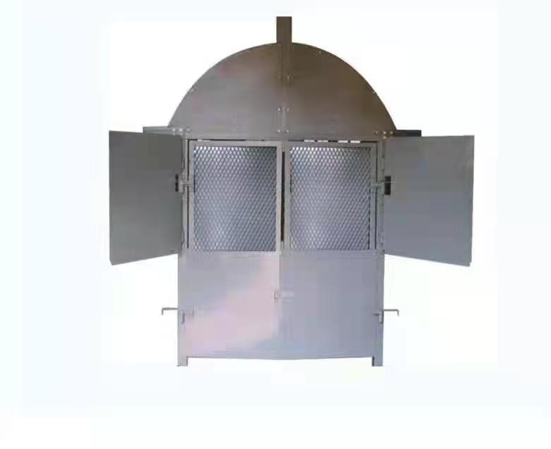 矿用防火栅栏门MFHSL1.8x2.0 全部钢结构