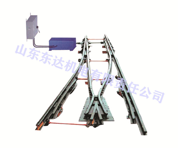 QFC气控道岔装置在矿山轨道用品中使用频繁