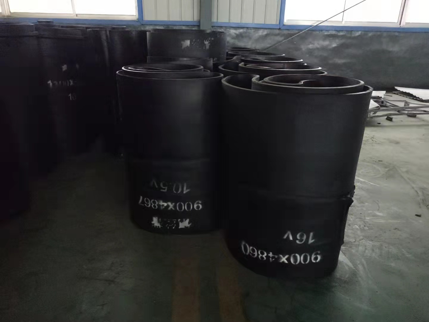 K3环形皮带尺寸900*4860 GLD800给煤机皮带