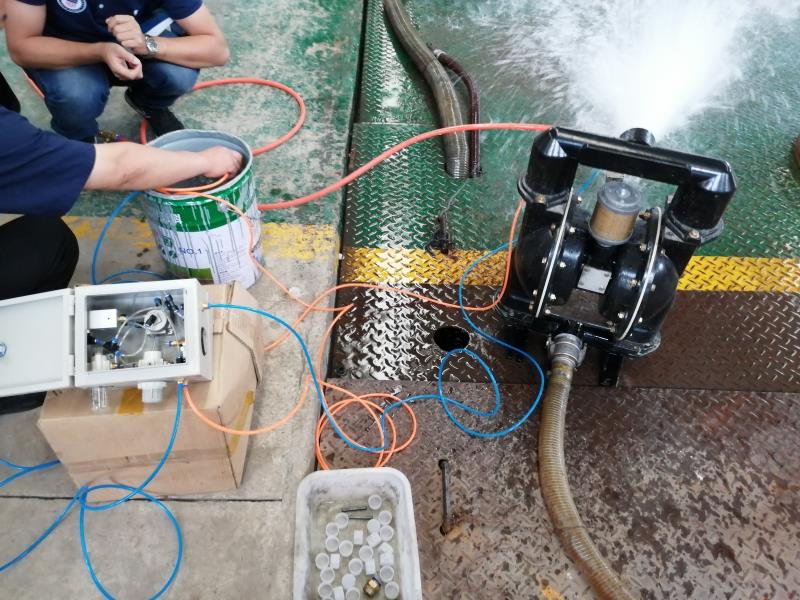 ZPSQ自动排水装置 整套设备矿用自动气动隔膜泵