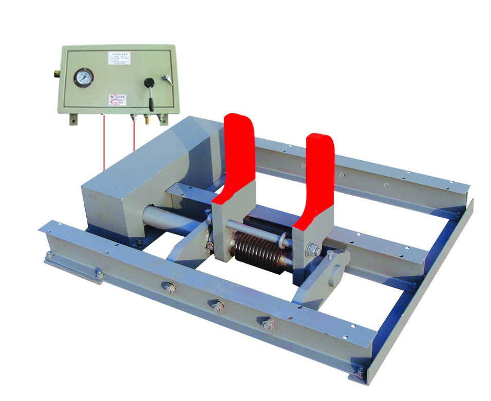 煤矿用气动卧闸 卧闸式阻车器 600或900轨距都可定制