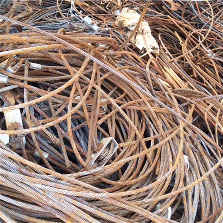 处理废旧钢丝绳回收北京回收小区工地钢丝绳电梯绳