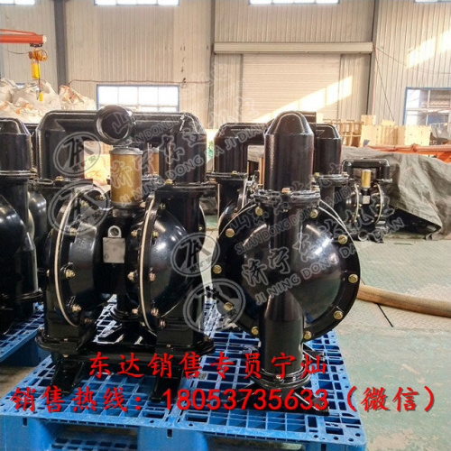 BQG350气动隔膜泵技术参数 隔膜泵说明书