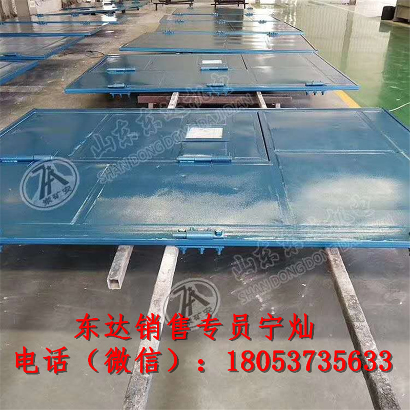 SWM型矿用无压风门  无压平衡风门​