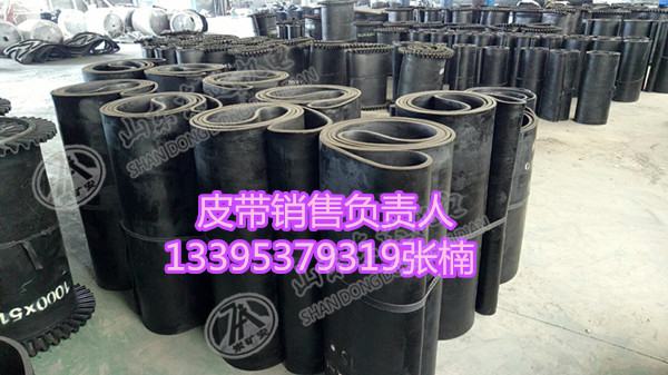 给煤机配件皮带 防跑偏钢丝带厂家