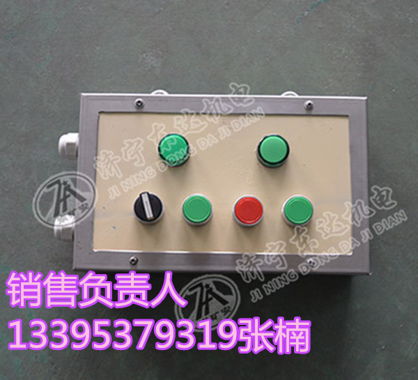 AH0.6/12矿用本安型按钮箱 矿用控制按钮箱