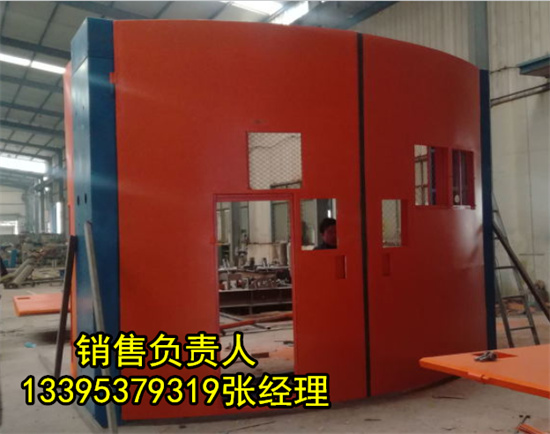 气动联锁防突风门定制 井下气动减压风门