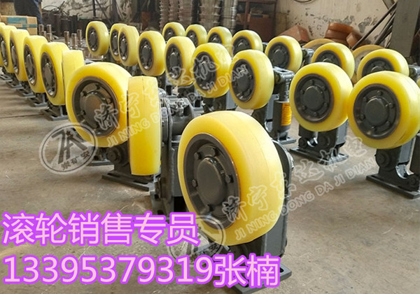 L30滚轮罐耳装置价格 碟簧缓冲式滚轮罐耳