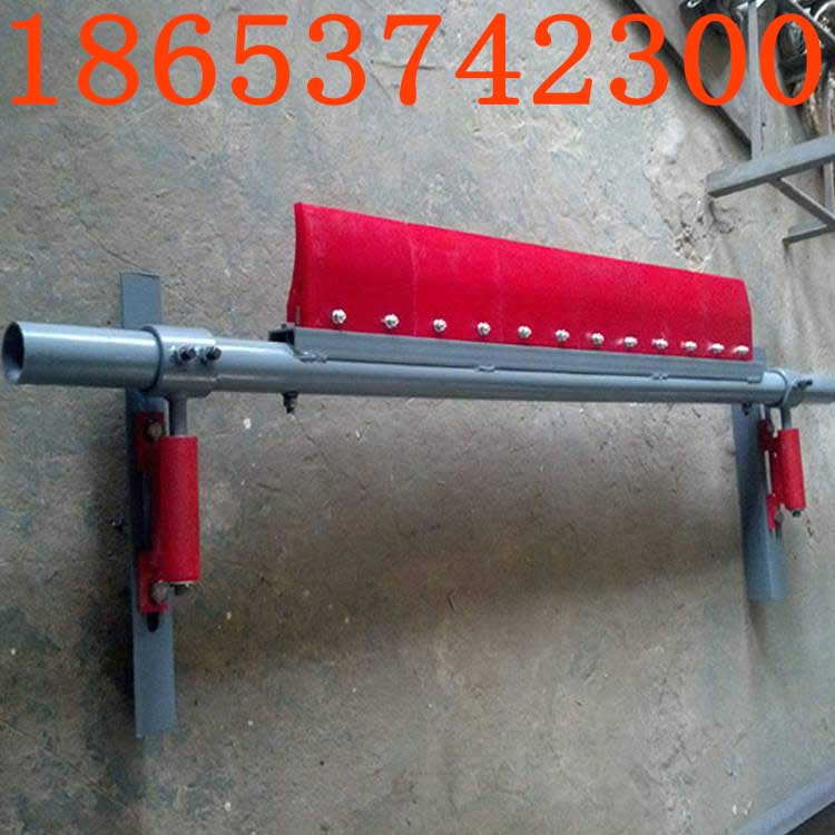 矿用PU材质清扫器 二道P-1000型聚氨酯刮板清扫器
