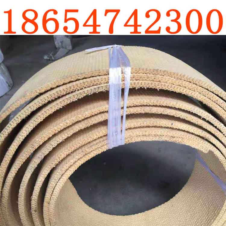 供应70*6无石棉橡胶刹车带树脂橡胶刹车带定制尺寸