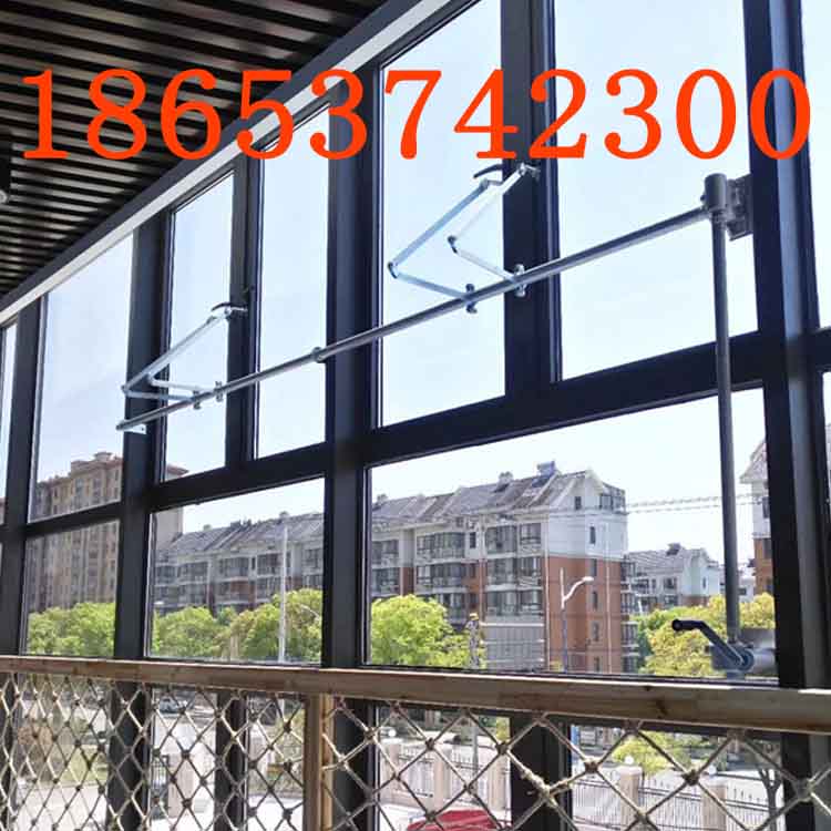 高窗一控三手动曲臂开窗器 省力设计独立开启