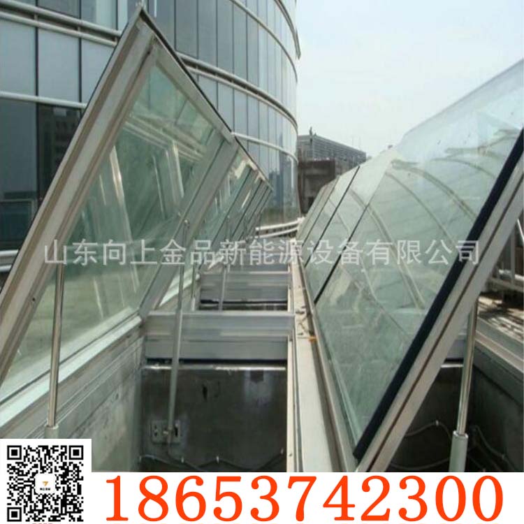 山东伸缩杆电动开窗机 消防排烟窗电动开窗器消防联控厂家