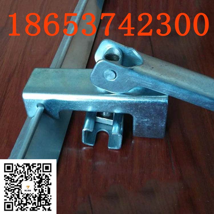 导料槽防溢裙板夹持器生产厂家 批发裙板配套用夹持器角铝